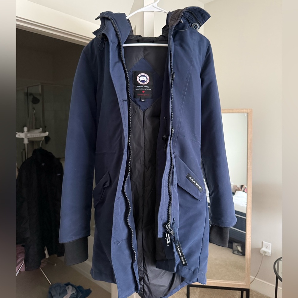 Canada Goose Women’s Navy Rossclair Parka